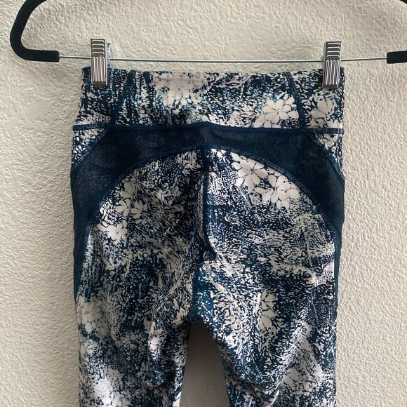 Lululemon Never Still Crop 21" Luxtreme Pants Wildwood 4 W6ARAS $98 Gym Yoga - Picture 3 of 6